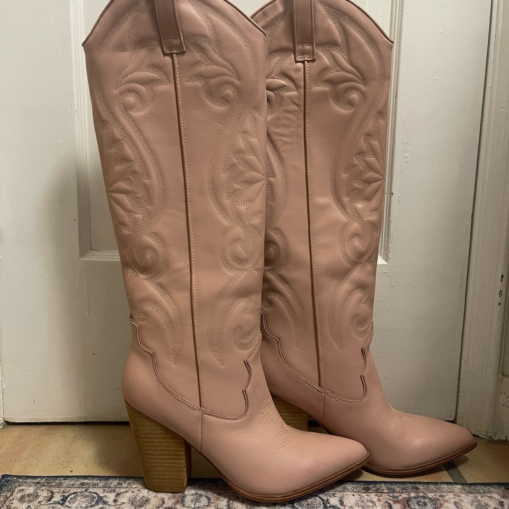 Steve Madden Blush Heeled Boots